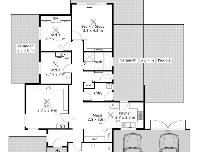 26 Sutherland Ave, Semaphore Park SA 5019 Floorplan