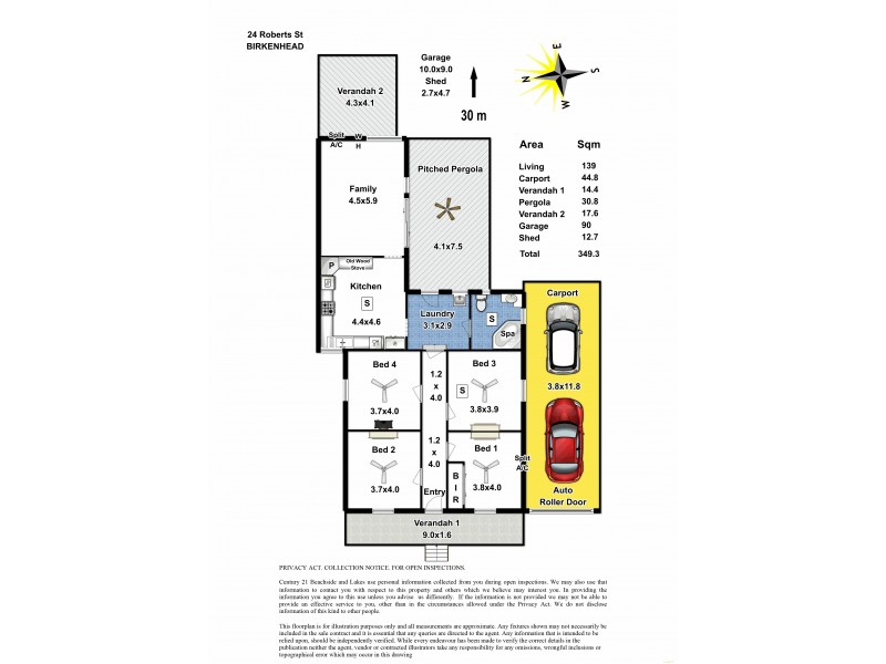 24 Roberts Street, Birkenhead SA 5015 Floorplan