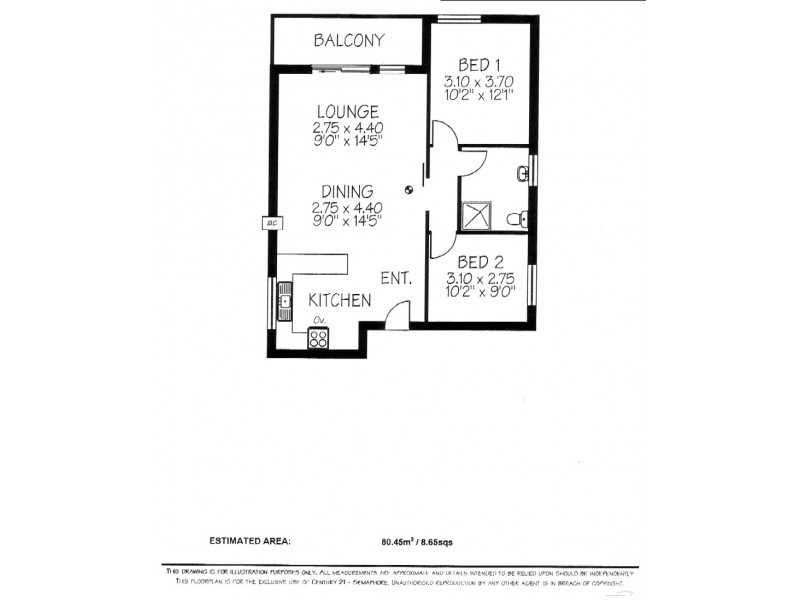 10/3 Henry Street, Rosewater SA 5013 Floorplan