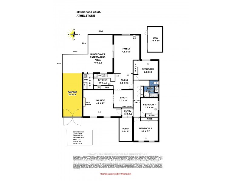20 Sharlene Court, Athelstone SA 5076 Floorplan