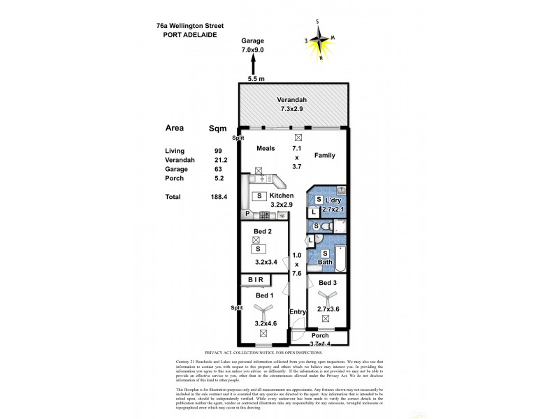 76A Wellington Street, Port Adelaide SA 5015 Floorplan