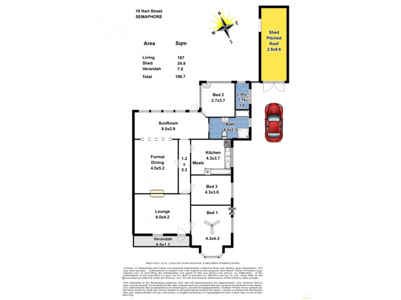 19 Hart Street, Semaphore SA 5019 Floorplan