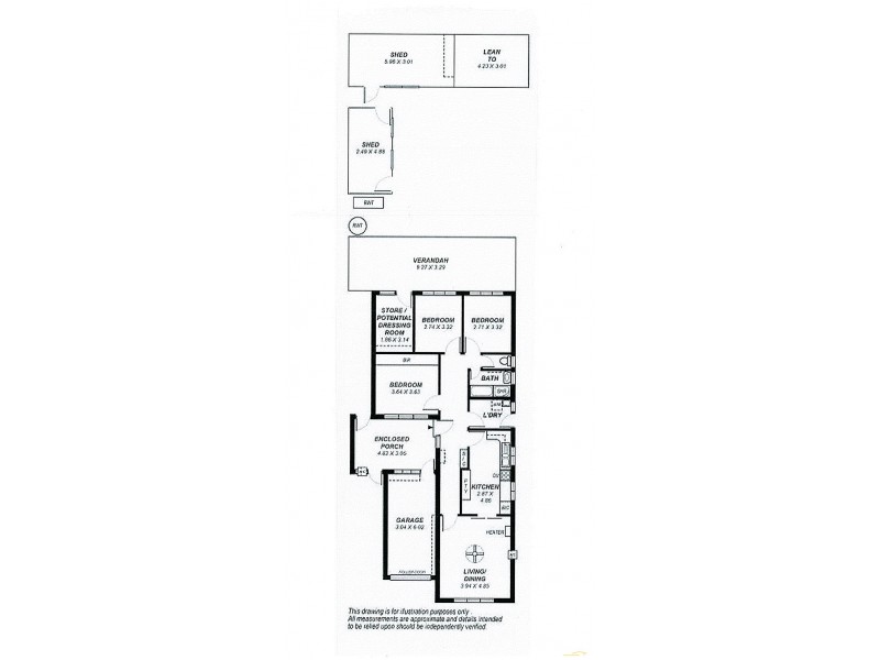 4 Lyon Street, Rosewater SA 5013 Floorplan
