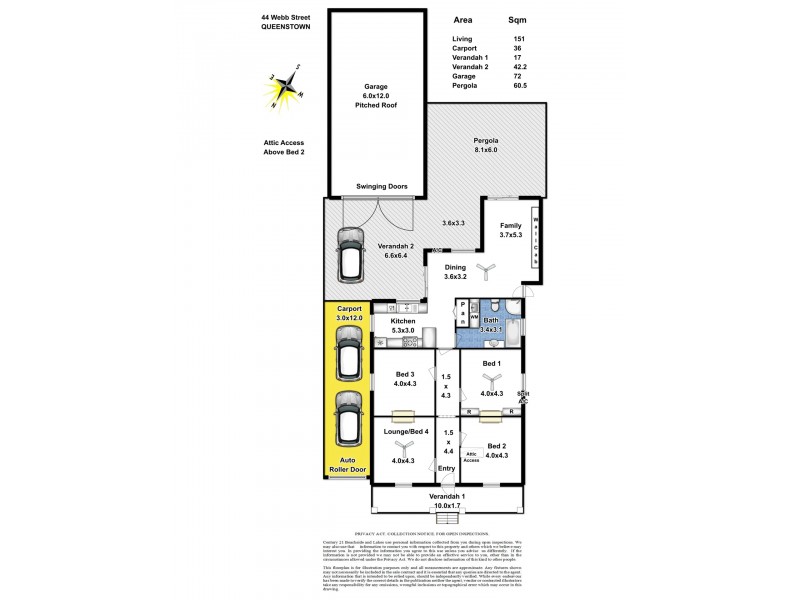 44 Webb Street, Queenstown SA 5014 Floorplan