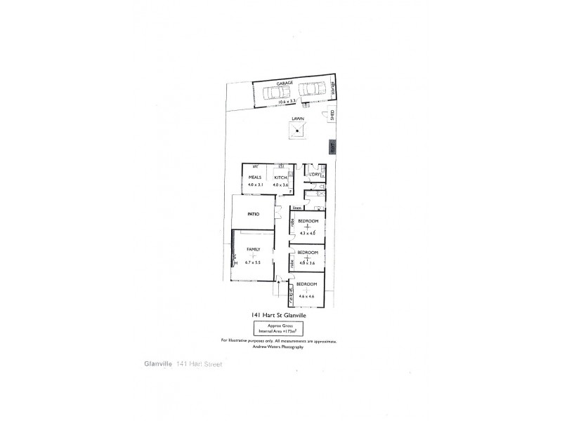 141 Hart Street, Glanville SA 5015 Floorplan