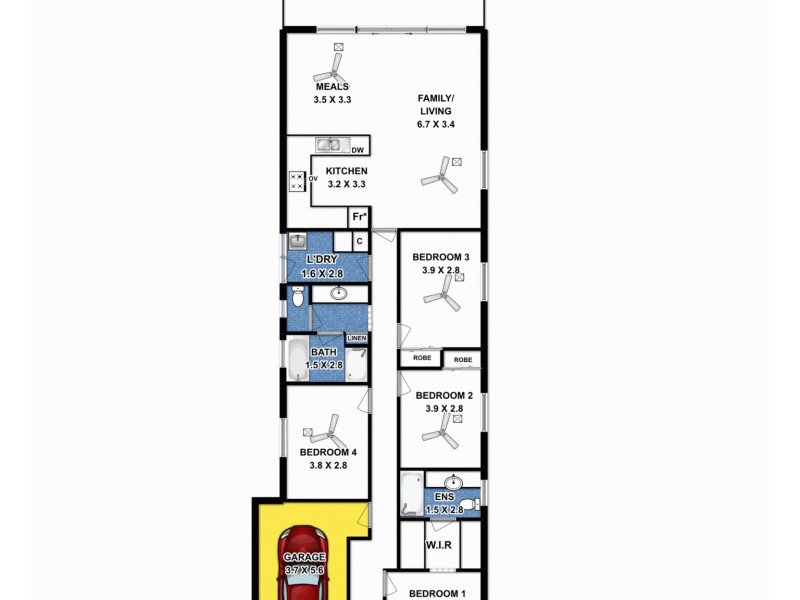 25A Auricchio Avenue, St Marys SA 5042 Floorplan
