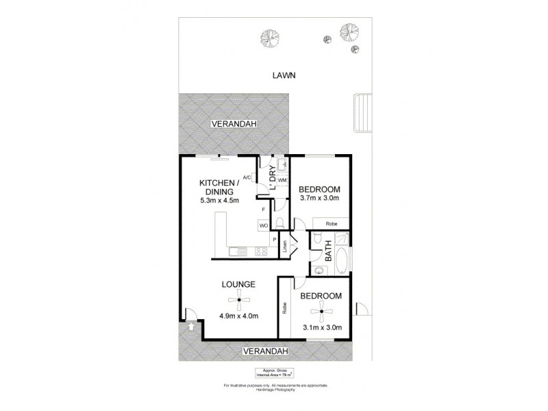 1/55-57 Pompoota Road, Hope Valley SA 5090 Floorplan