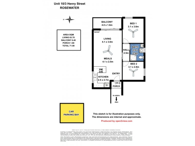 10/3 Henry Street, Rosewater SA 5013 Floorplan