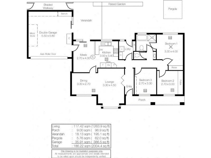 2/20 Cross Street, Lockleys SA 5032 Floorplan