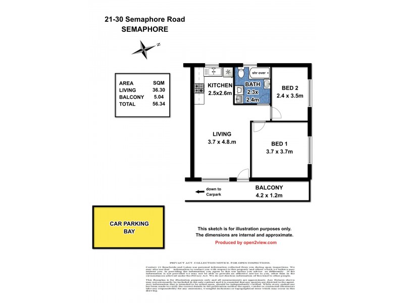 21/30 Semaphore Road, Semaphore SA 5019 Floorplan