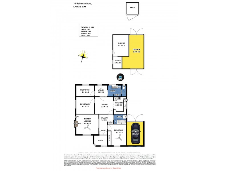 33 Balranald Avenue, Largs Bay SA 5016 Floorplan