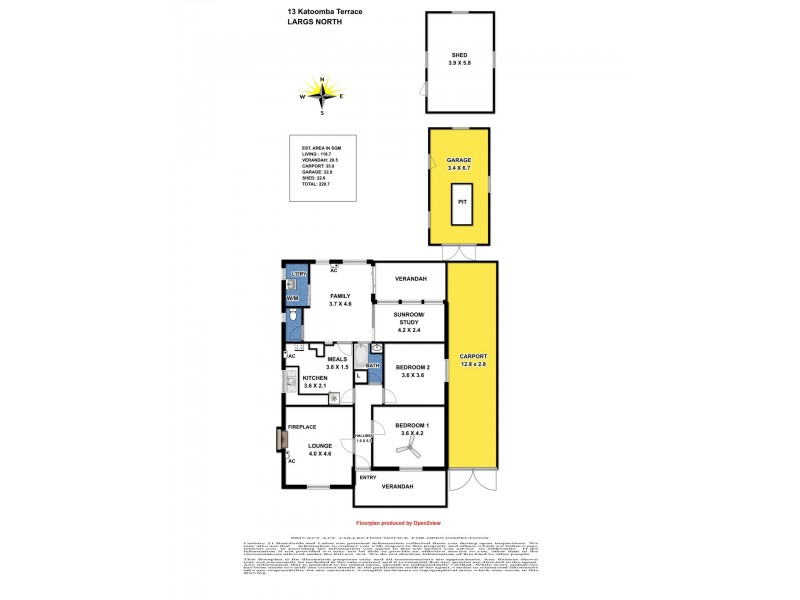 13 Katoomba Terrace, Largs North SA 5016 Floorplan
