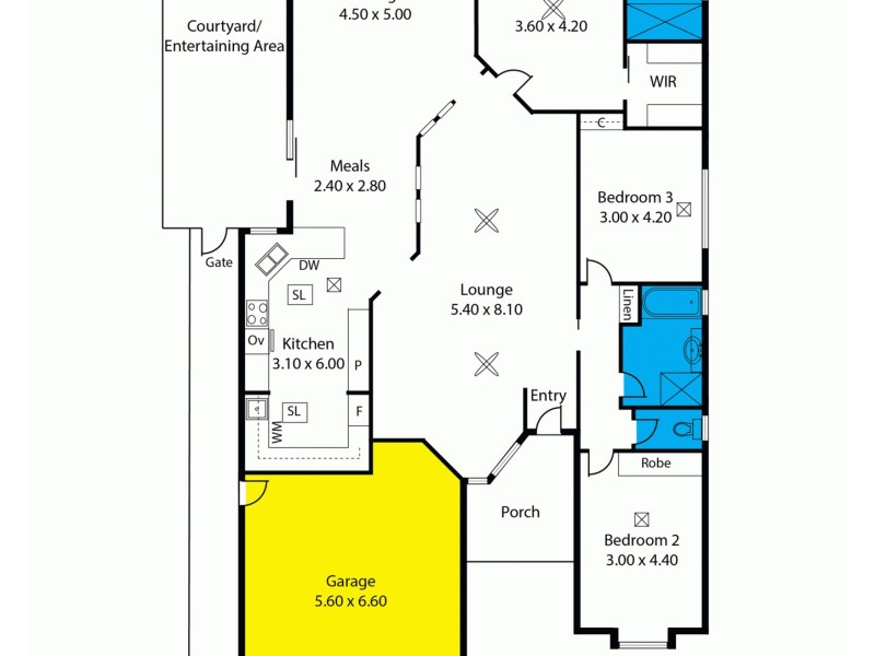 49 Anaconda Drive, North Haven SA 5018 Floorplan