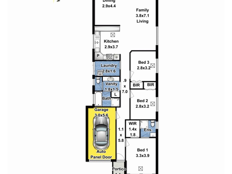 37 Grasswren Way, Mawson Lakes SA 5095 Floorplan