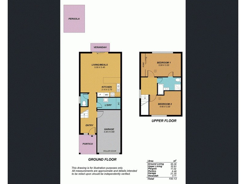1 Brougham Place, Alberton SA 5014 Floorplan