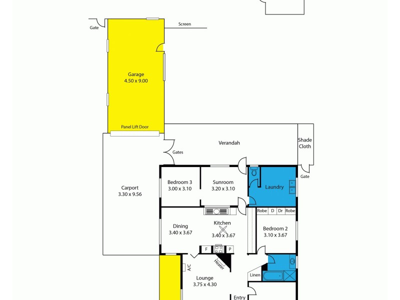 72 Strathfield Terrace, Largs North SA 5016 Floorplan