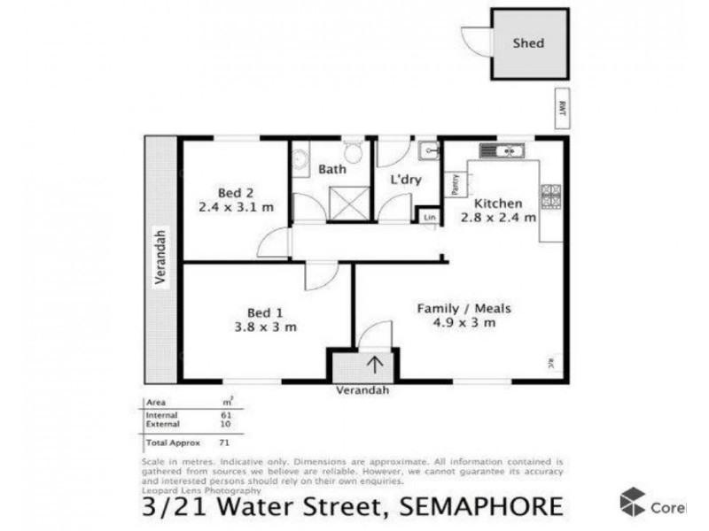 3/21 Water Street, Semaphore SA 5019 Floorplan