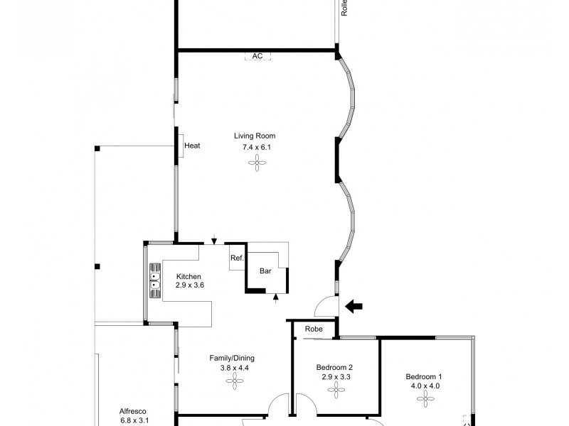 21 Gordon Luxton Drive, North Haven SA 5018 Floorplan