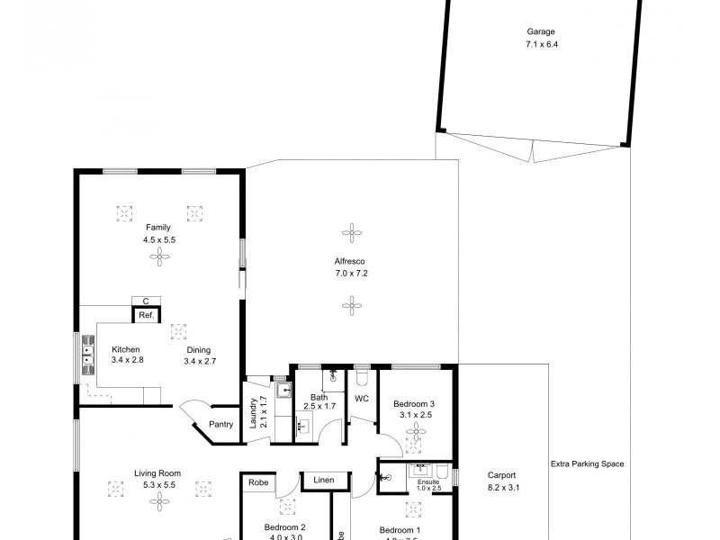 4  Graywood Court, North Haven SA 5018 Floorplan