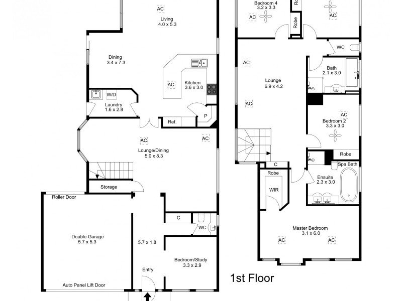 1 Southern Myth Drive, North Haven SA 5018 Floorplan