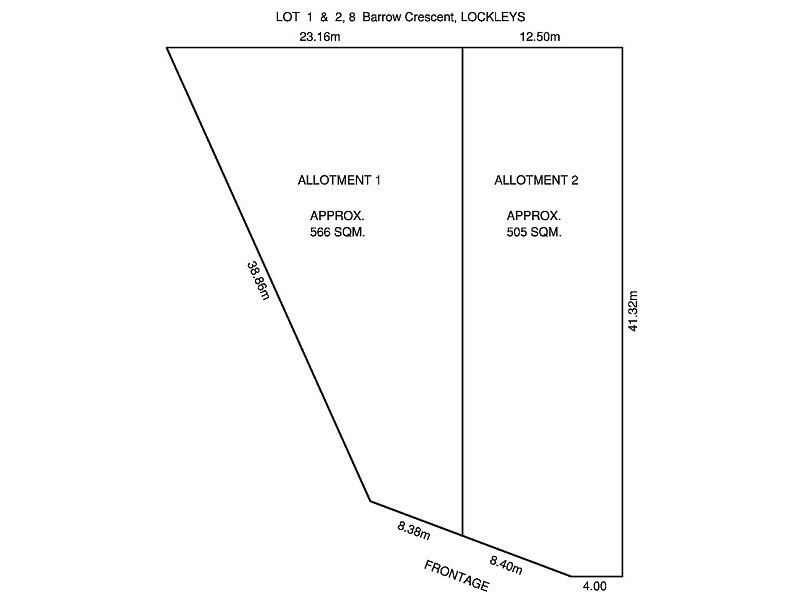 Lot 1 & 2/ 8 Barrow Crescent, Lockleys SA 5032
