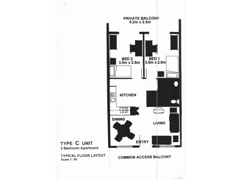 14/2 St Bernards Rd, Magill SA 5072 Floorplan