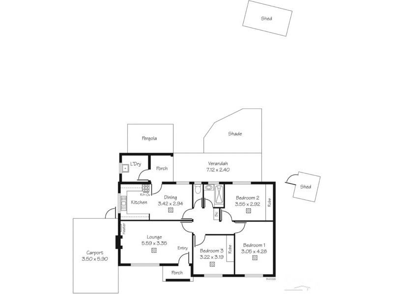 20 Ashfield Road, Elizabeth SA 5112 Floorplan