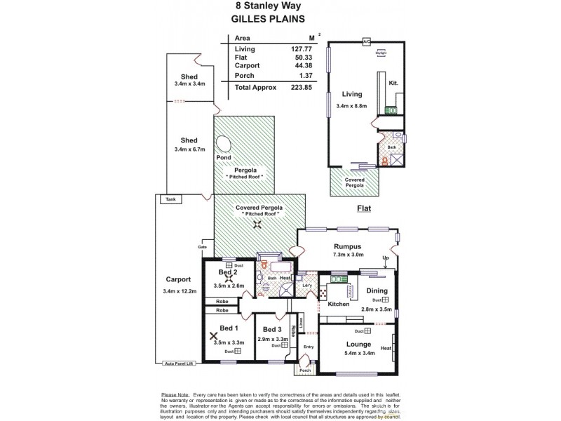 8 Stanley Way, Gilles Plains SA 5086 Floorplan