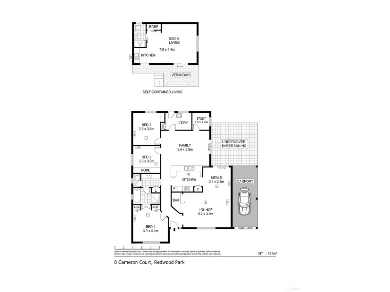 8 Cameron Court, Redwood Park SA 5097 Floorplan
