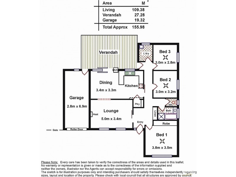 87 Tolley Road, St Agnes SA 5097 Floorplan