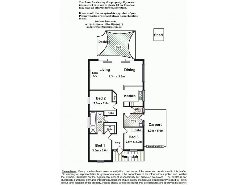 11 Dublin Place, Golden Grove SA 5125 Floorplan