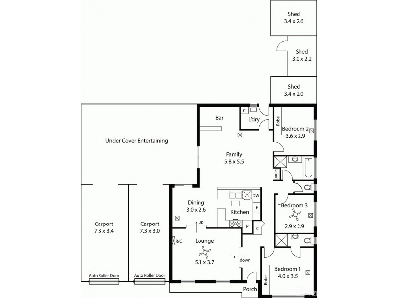 49 Toovis Avenue, St Agnes SA 5097 Floorplan