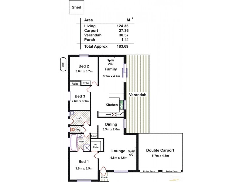 14 Alberta Drive, Burton SA 5110 Floorplan