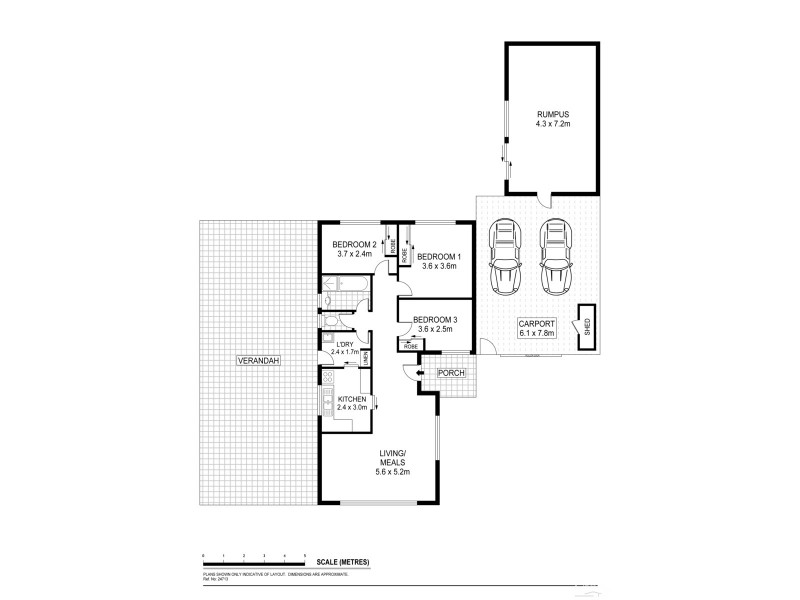 8 Albara Road, Ingle Farm SA 5098 Floorplan