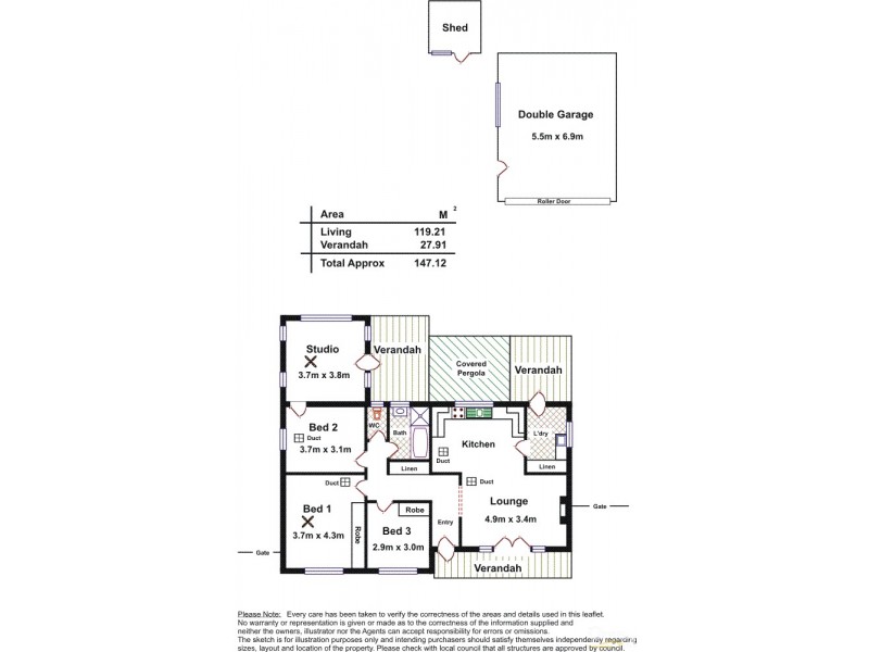 16 Creekview Drive, Redwood Park SA 5097 Floorplan