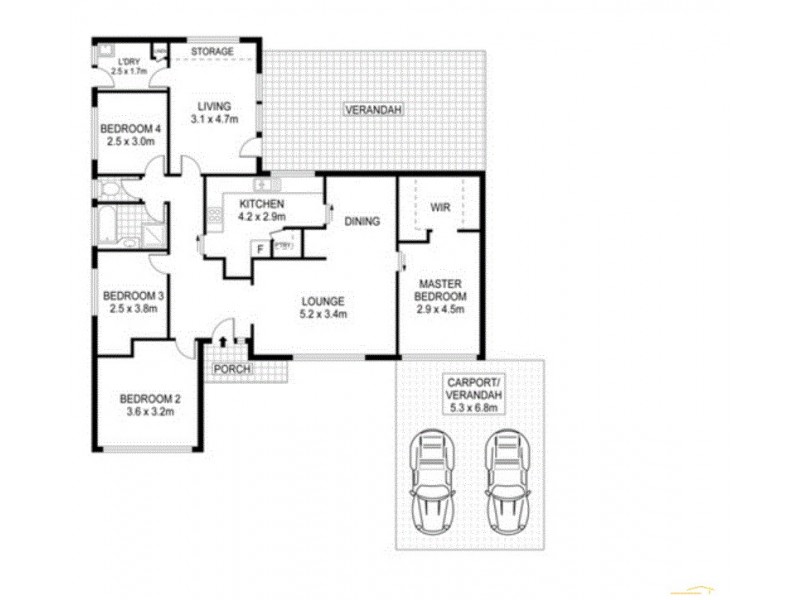 8 Magpie Street, Modbury Heights SA 5092 Floorplan