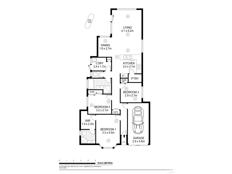 4 Berryman Drive, Modbury SA 5092 Floorplan