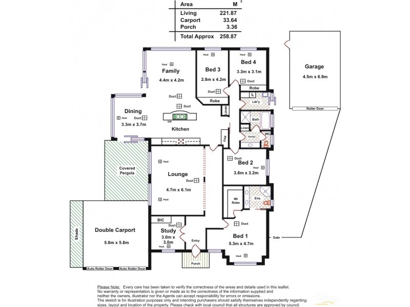 56 Magazine Drive, Walkley Heights SA 5098 Floorplan