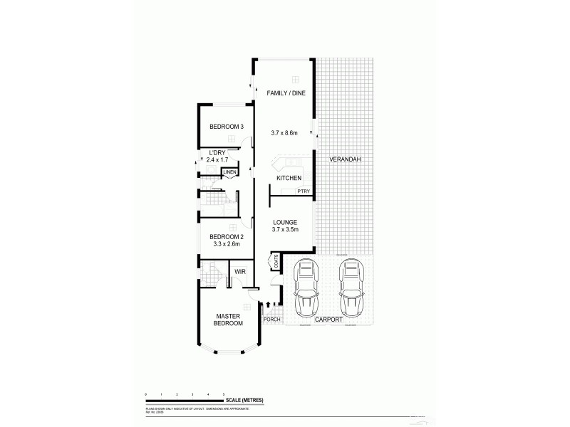 7 Cyclamen Avenue, Para Hills West SA 5096 Floorplan