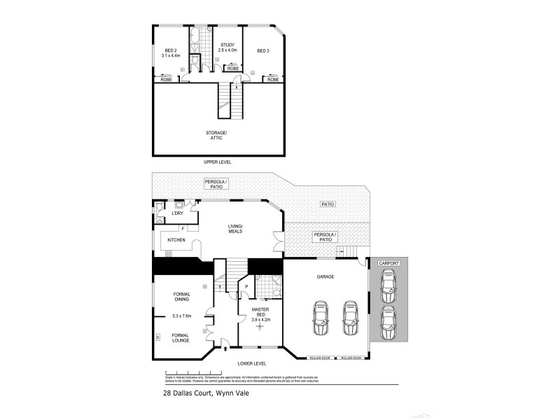 28 Dallas Court, Wynn Vale SA 5127 Floorplan