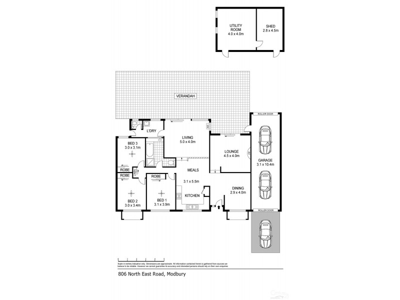 806 North East Road, Modbury SA 5092 Floorplan