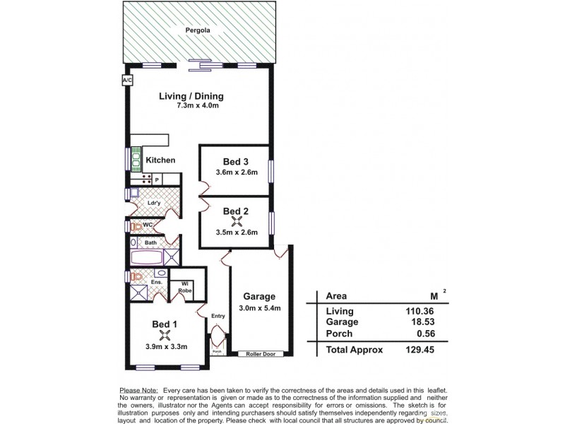 4 Yulan Court, Greenwith SA 5125 Floorplan