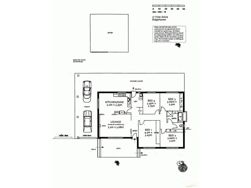 17 Trim Drive, Ridgehaven SA 5097 Floorplan