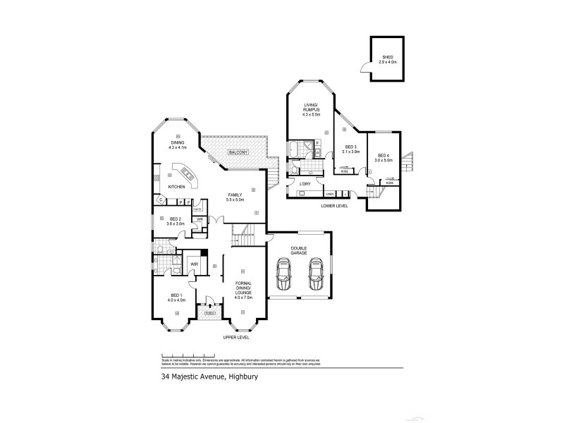 34 Majestic Grove, Highbury SA 5089 Floorplan