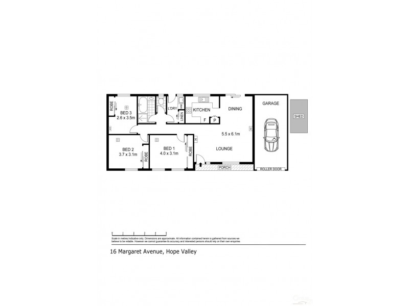 16 Margaret Avenue, Hope Valley SA 5090 Floorplan