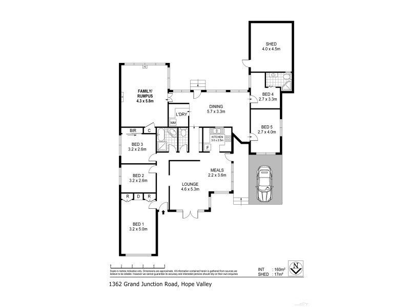 1362 Grand Junction Road, Hope Valley SA 5090 Floorplan