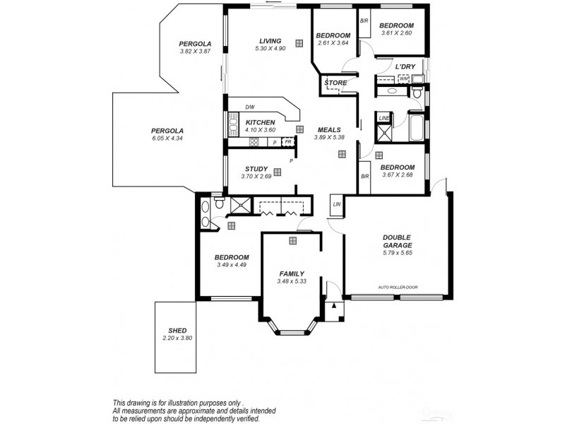 5 Farmhouse Avenue, Walkley Heights SA 5098 Floorplan
