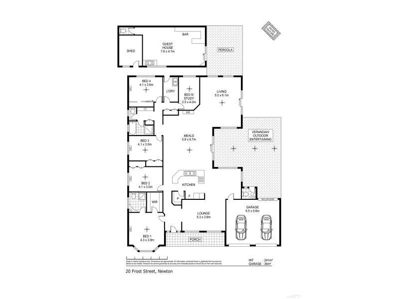 20 Frost Street, Newton SA 5074 Floorplan
