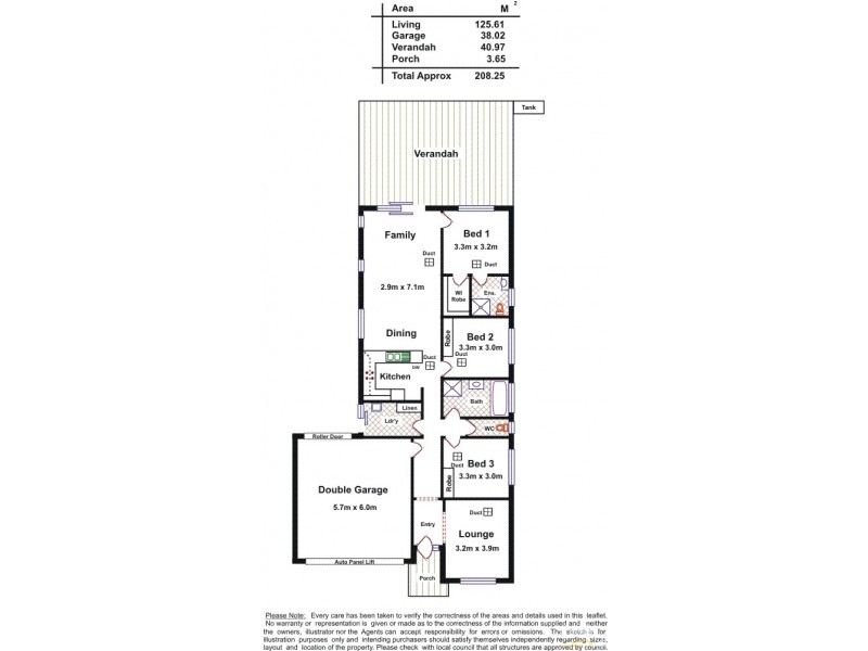 30 Oregon Avenue, Andrews Farm SA 5114 Floorplan
