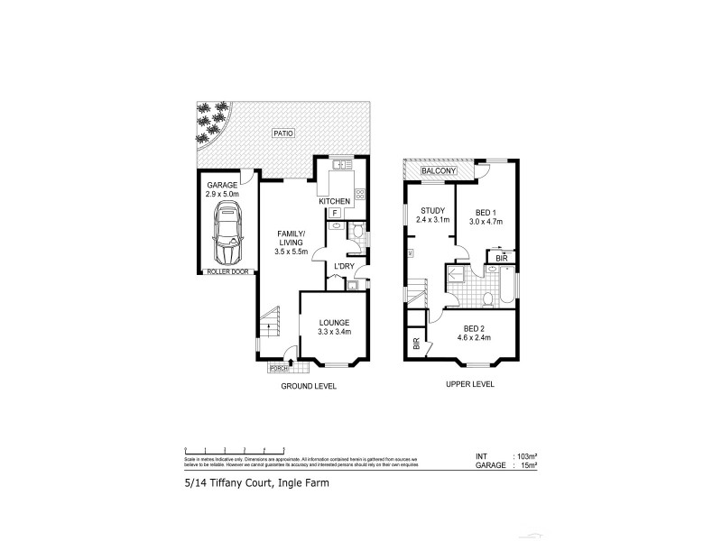 5/14 Tiffany Court, Ingle Farm SA 5098 Floorplan